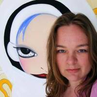 KERSTIN LICHTBLAU - Malerin und Siebdruckerin - Augenmädchen - basis - Frankfurt - [ GERMANY ] by Radio X Interviews