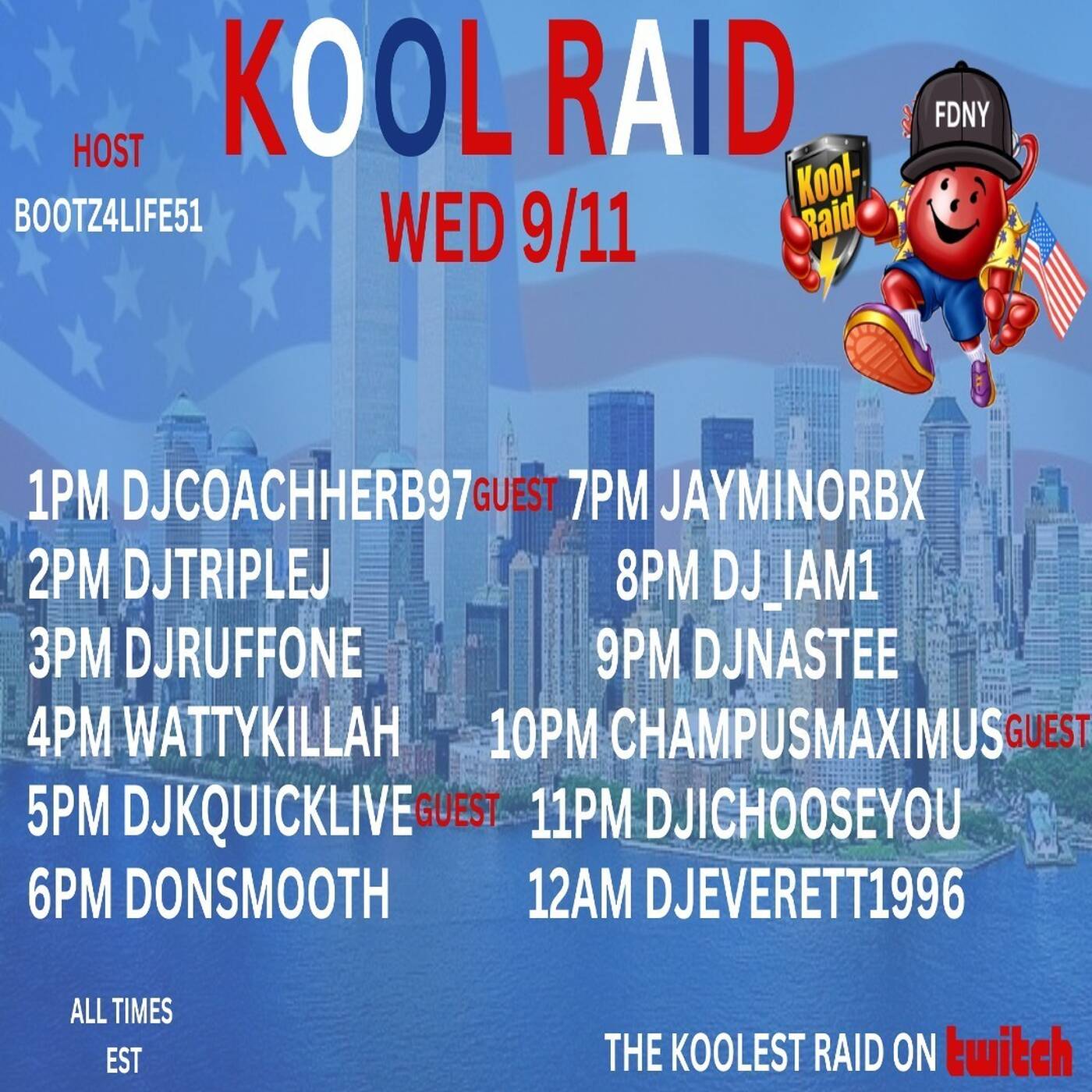 DjKquickLive Nonstop Party Experience