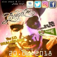 The K.O. DRUM AND BASS SHOW #02-20.06.2018 (incl. Baesse.de Top Ten,brand new &amp; unreleased material) by Kemp One