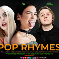 POP RHYMES VOL 1 (URBAN POP HITS) by DJ ROQSA