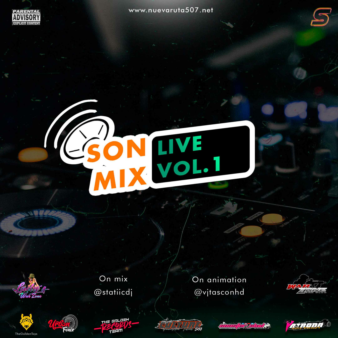 Mix animado (Reggae, Dancehall, Reggaton, Salsa y más) - @statiicdj ft. @vjtasconhd
