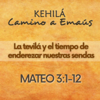 MATEO 3:1-12 | La tevilá y el tiempo de enderezar nuestras sendas by Kehila Camino a Emaus