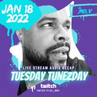 Tuesday TUNEZday with Mr. V _ LIVE on Twitch.tv_dj_mrv - Jan. 18th 2022 (Frankie Knuckles tribute show) by The Sole Channel Cafe