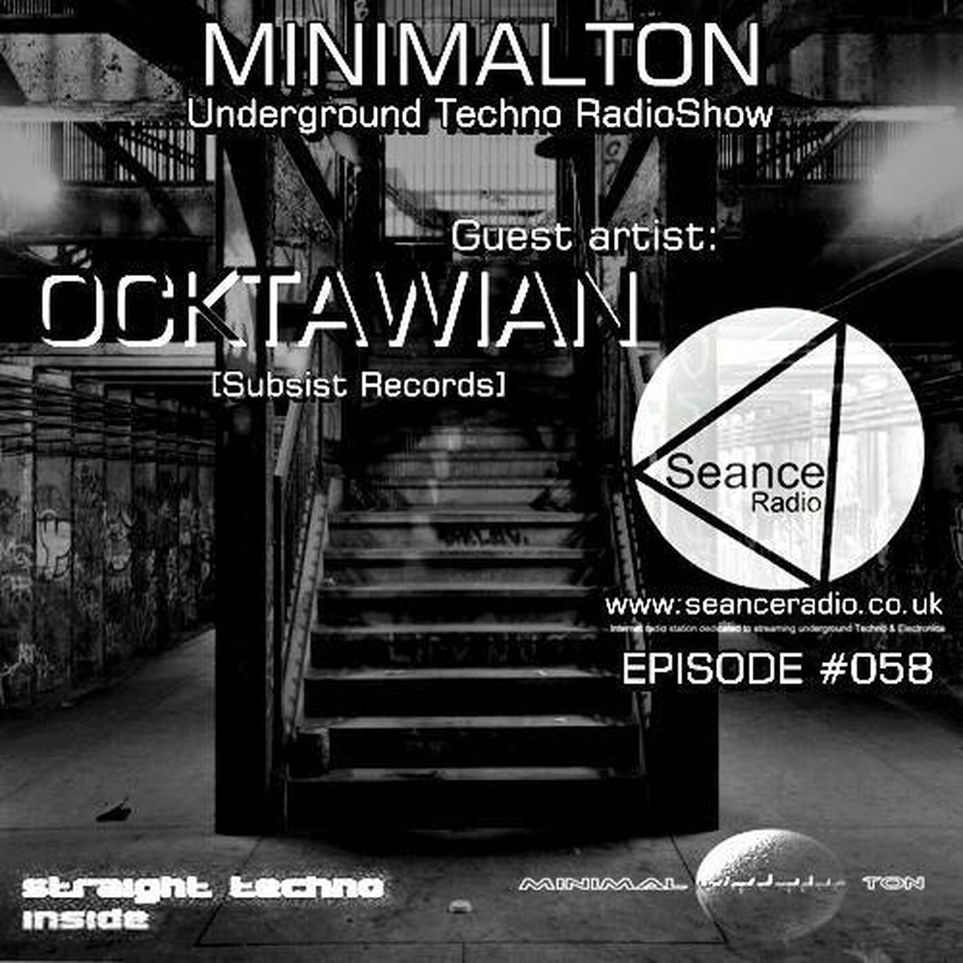 Öcktawian @ Minimalton RadioShow Episode #058 At Seance Radio [UK] episode artwork