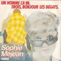 Sophie Mejean Un homme ca va, trois, bonjour les dégats 1984 by TTMK