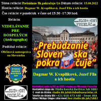 Vzdelávanie 312 - 2022-08-15 Prebúdzanie Slovenska pokračuje (26.) by Slobodný Vysielač