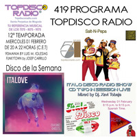419 Programa Topdisco Radio - Zyx Italo Disco Radio Show 11- Funkytown - 90mania - 01.02.23 by Topdisco Radio