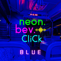 neon.bev.click - BLUE - 01 Lone Rider by Bev Stanton