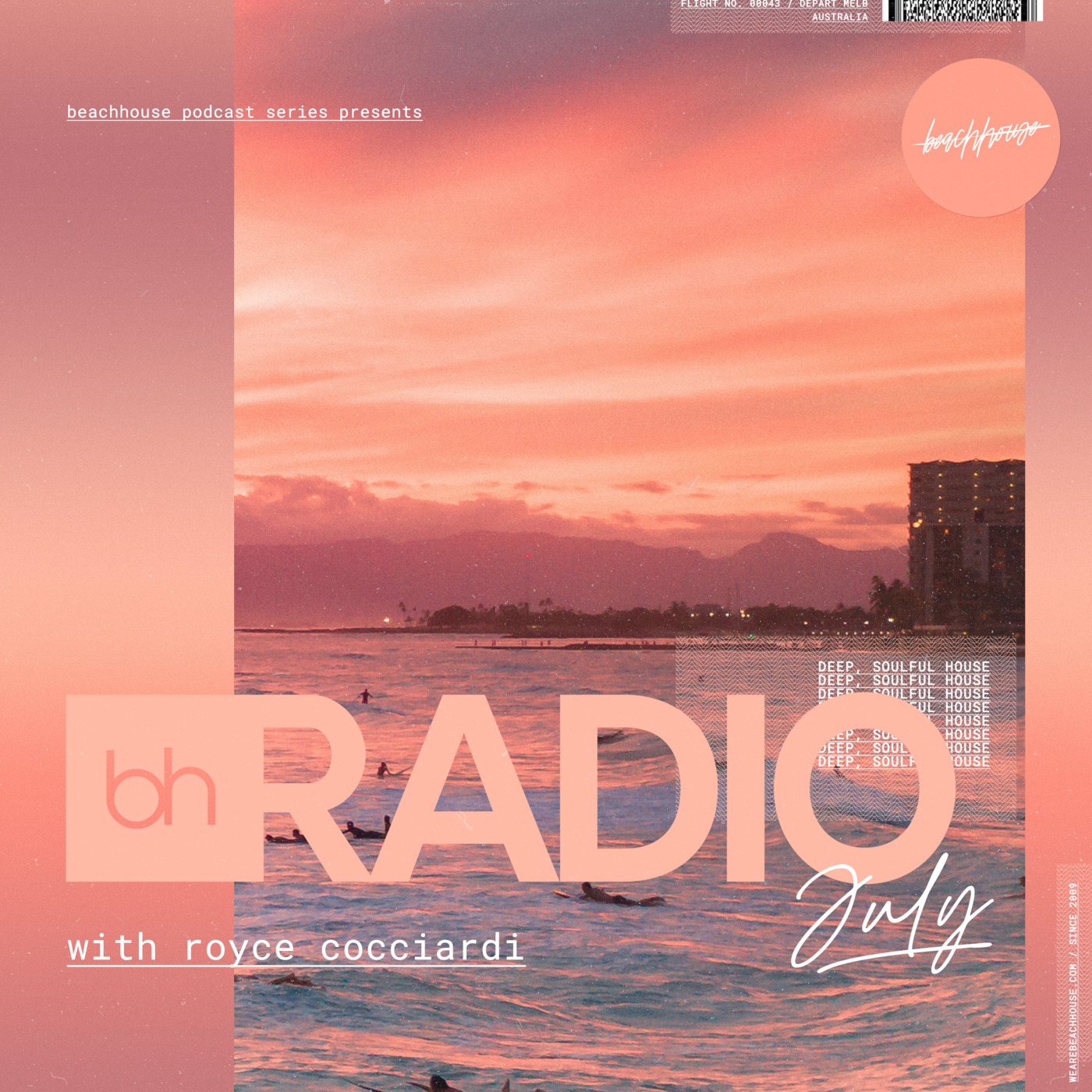 Beachhouse RADIO - July 2023 - with Royce Cocciardi