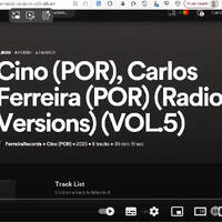 Cino POR &amp; Carlos Ferreira (POR) Vinyl (Radio Versions) (VOL 5 &amp; 6) by Cino (POR) aka Dj Cino