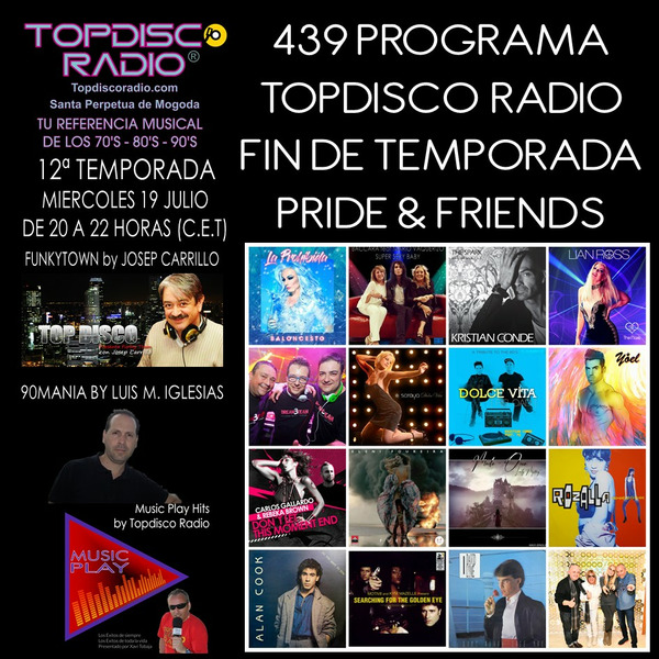 439 Programa Topdisco Radio Fin 12 Temporada