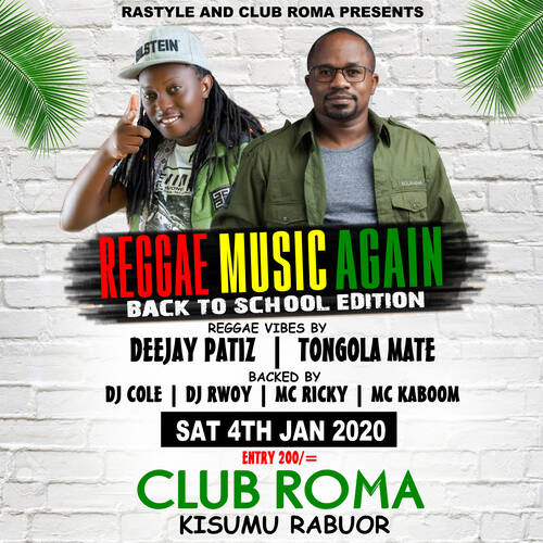 DJ PATIZ & TONGOLA MATE - REGGAE MUSIC AGAIN KISUMU RABUOR PRT 1