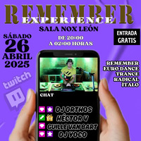 Remember Experience 4 Dj Yoco @Live Sala Nox (26-04-2025) by HectorVDj