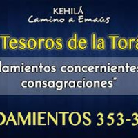 Mandamientos| 353 - 355  Mandamientos concernientes a las consagraciones. by Kehila Camino a Emaus