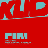 DJ Piri - Live At Klid (2023-11-03) (Avoid Plans RetroSonic Set) by DJ PIRI (CZ)