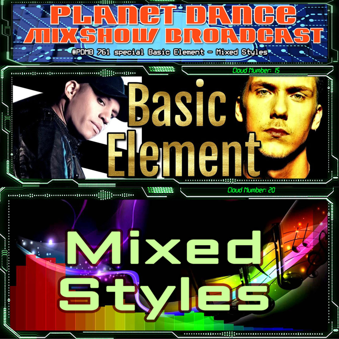 Planet Dance Mixshow Broadcast 761 special Basic Element - Mixed Styles