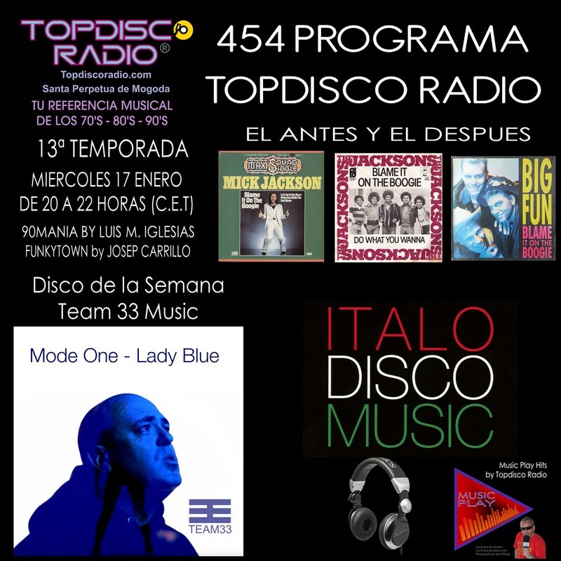 454 Programa Topdisco Radio