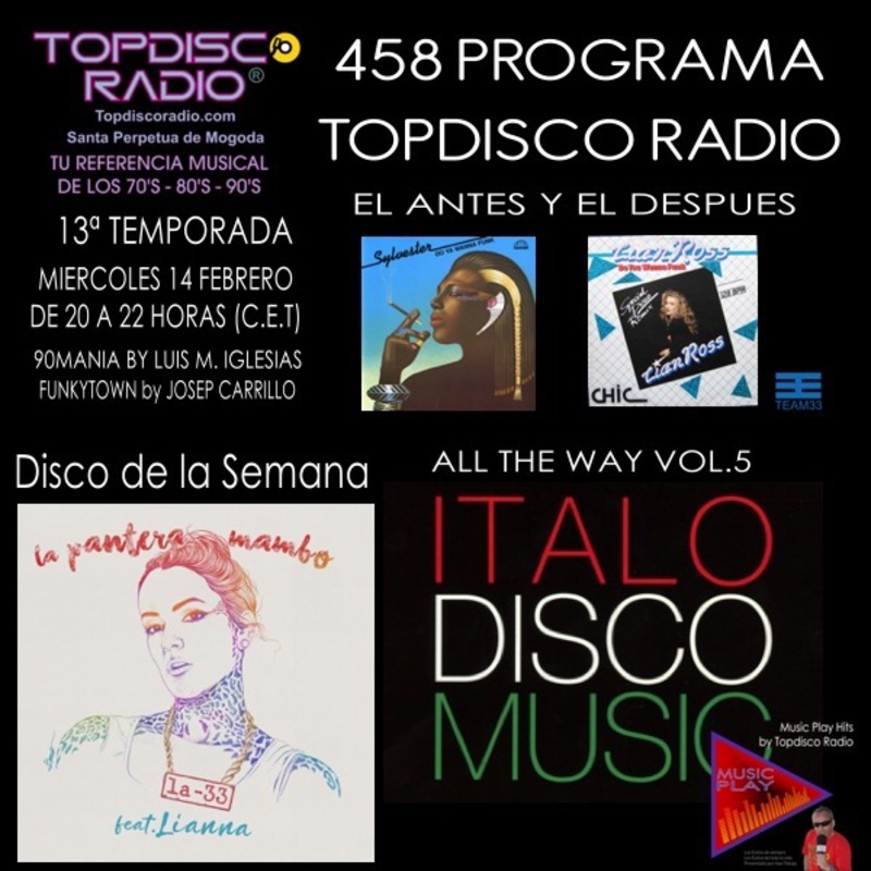 458 Programa Topdisco Radio