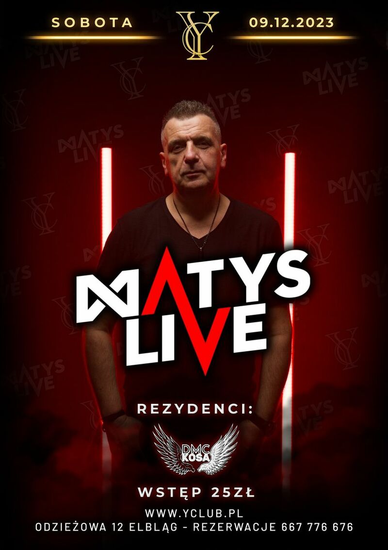 Matys live on _YClub Elbląg [09.12.2023]