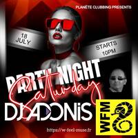 Planète Clubbing sur WFM Live 18.07.2026 by DJ Adonis