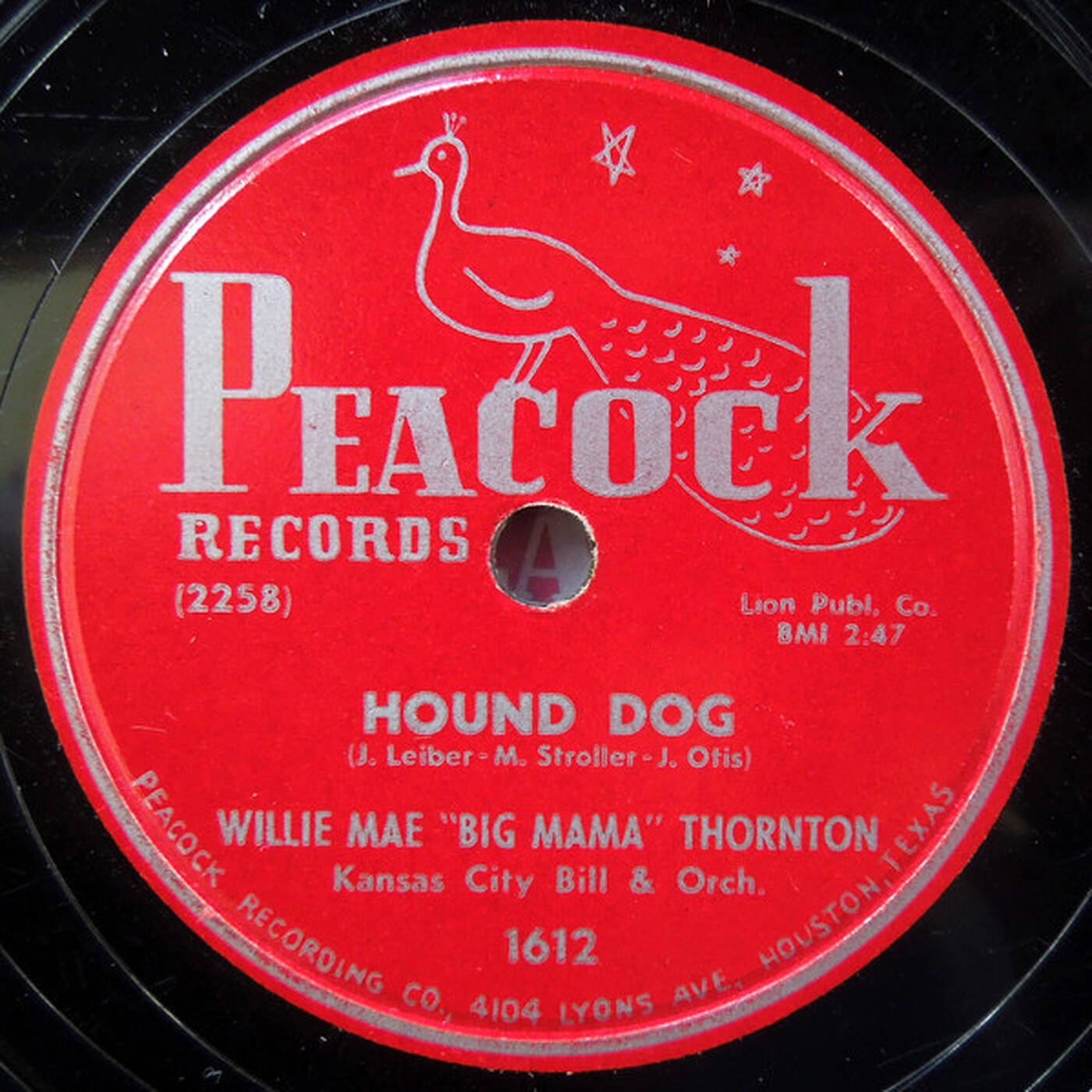 WILLIE MAE THORNTON - HOUND DOG (78 Peacock 1953) episode artwork