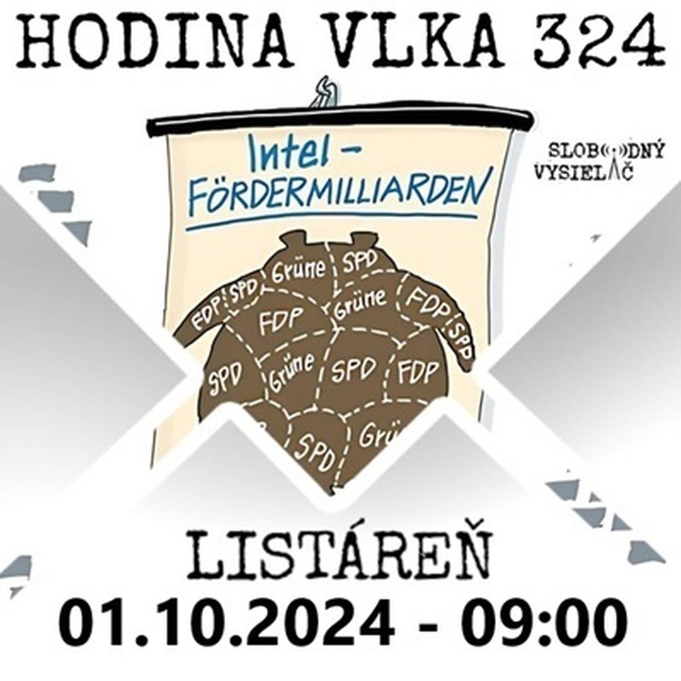 Hodina vlka 324 - 2024-10-01 listáreň episode artwork