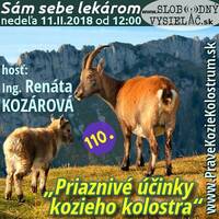 Sám sebe lekárom 110 - 2018-02-11 „Priaznivé účinky kozieho kolostra“ by Slobodný Vysielač