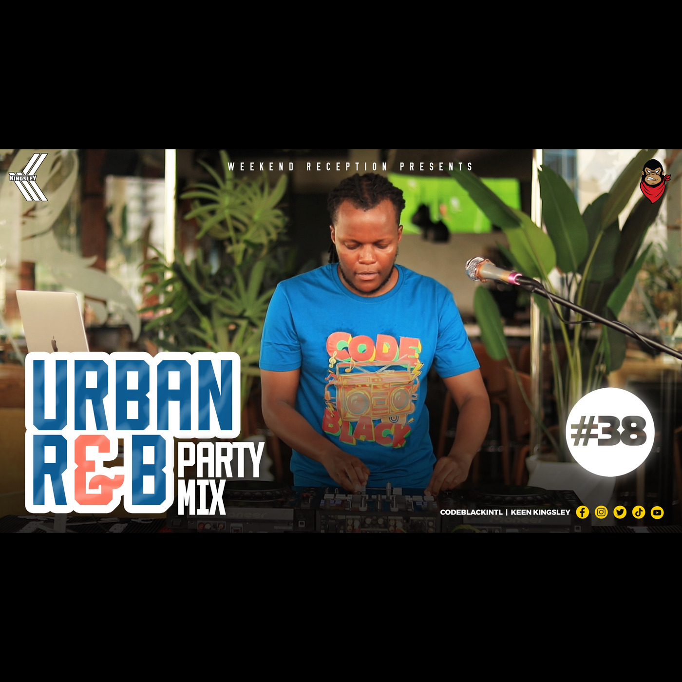 #38 Keen Kingsley - Urban R&B Party Mix (Chris Brown,Nyashinski,Usher etc) #weekendreception