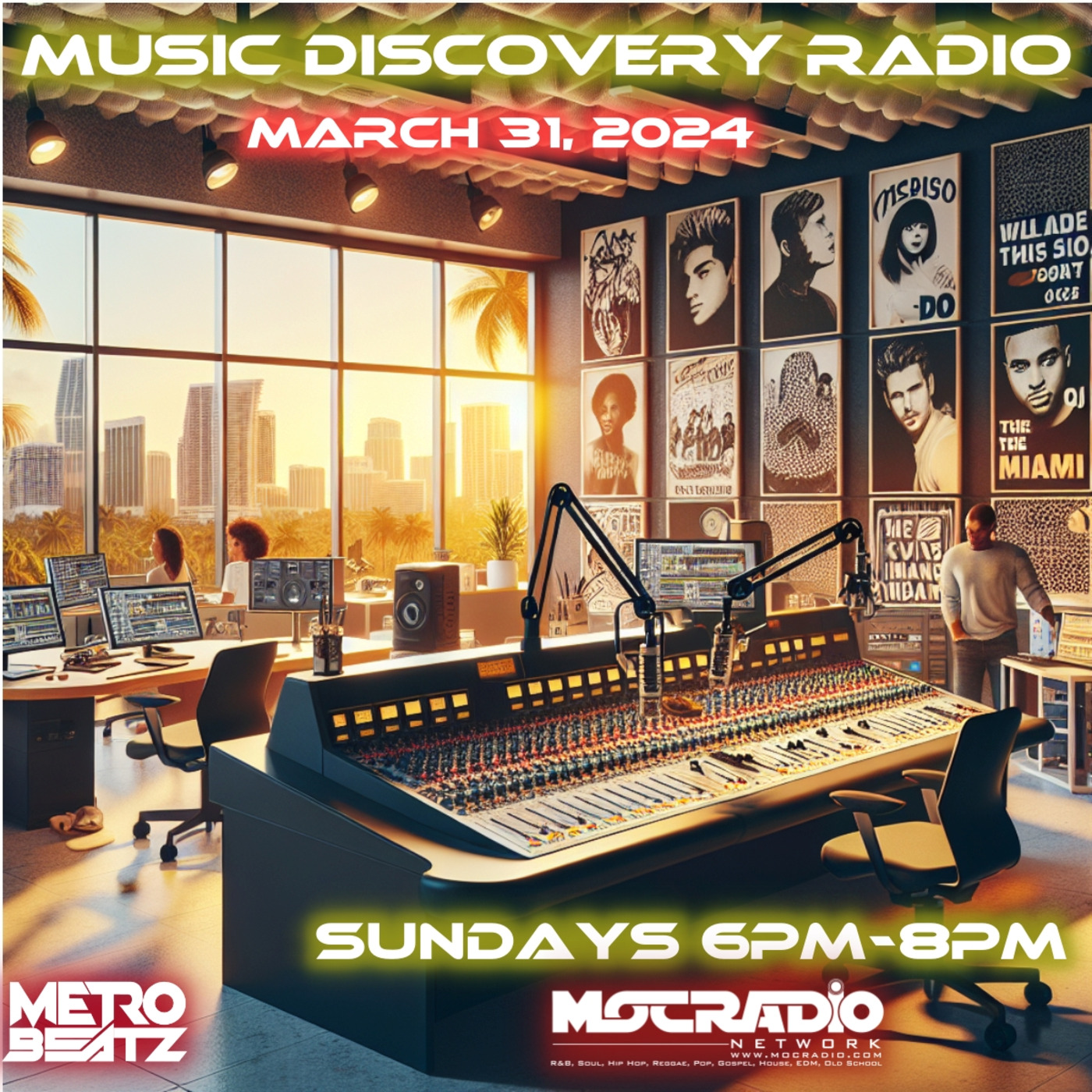 Music Discovery Radio (Aired On MOCRadio 3-31-24)