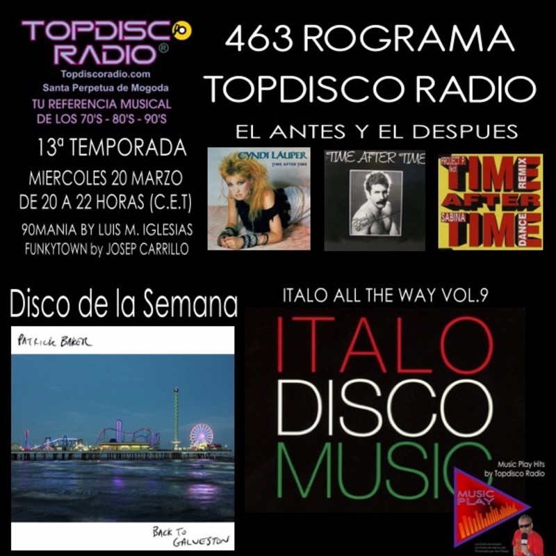 463 Programa Topdisco Radio