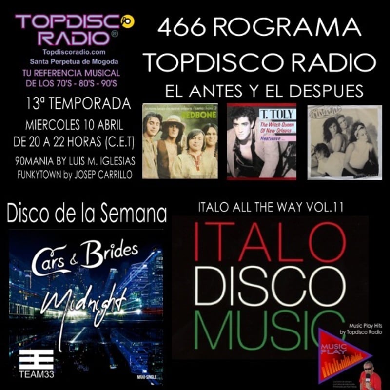 466 Programa Topdisco Radio