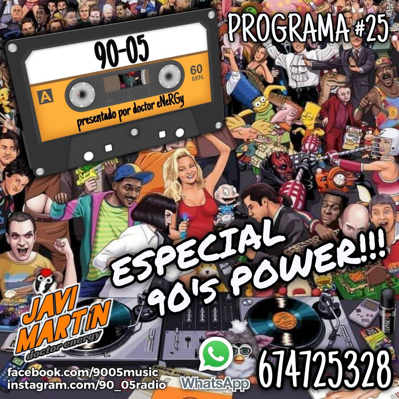90-05 Programa 25 - 90´s POWER episode artwork