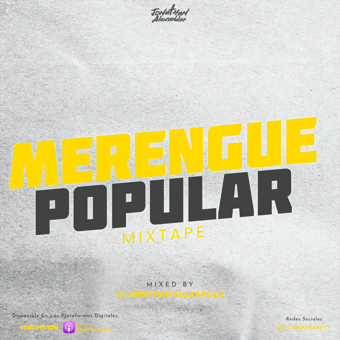 Merengue Mixtape By Joe Ribeteos - @DjJonathanPty