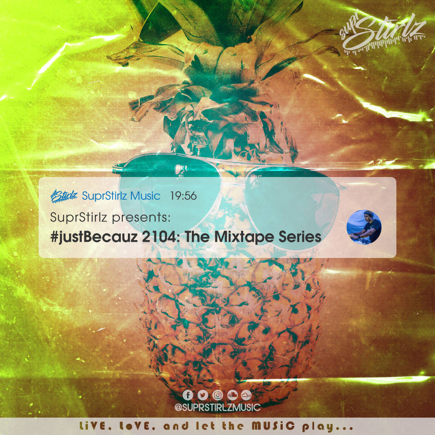 #JustBecauz 2104 episode artwork