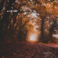 Autumn by wild growing sky