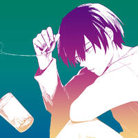 碧い器 (Teal Glass) by Cosmos and Chaos