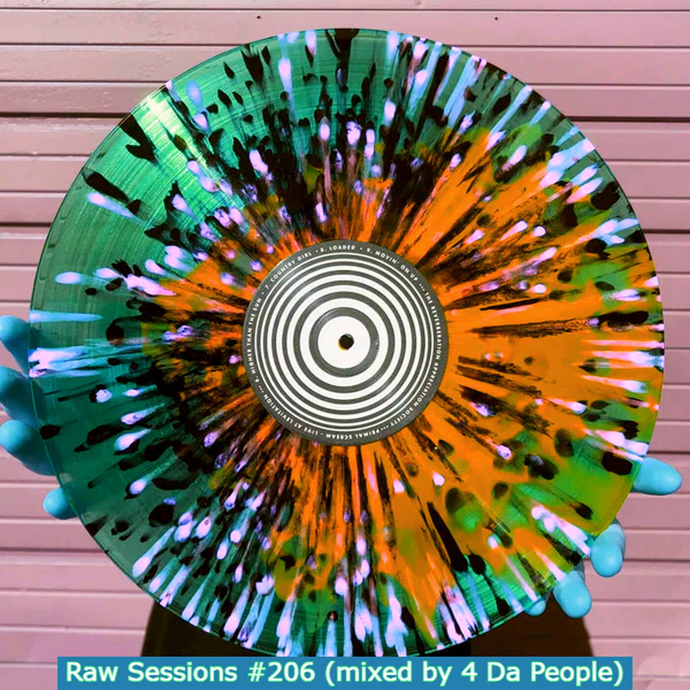 Raw Sessions #206 (mixed by 4 Da People) episode artwork