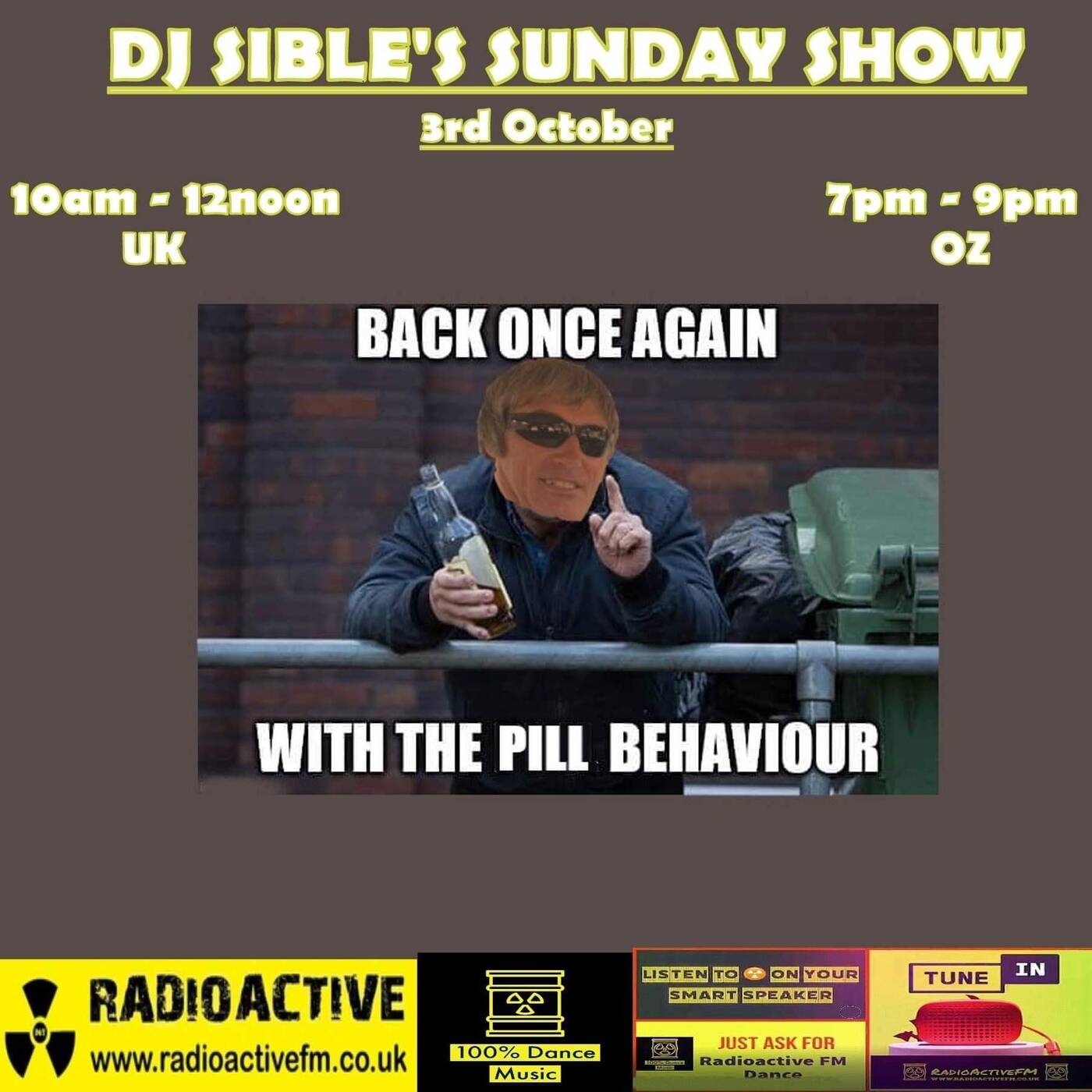 Dj Sible Tech House Into Oldskool Sunday Show.... 3.10.21 episode artwork