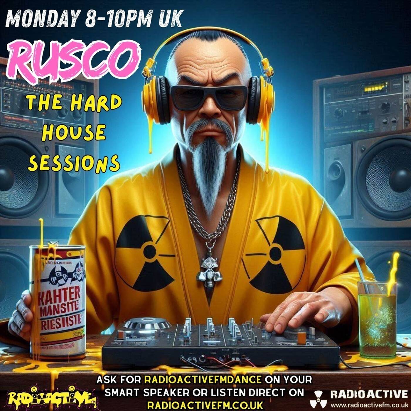 Rusco Hardhouse Mondays 2000-2006 vinyl set 21,7,25 episode artwork