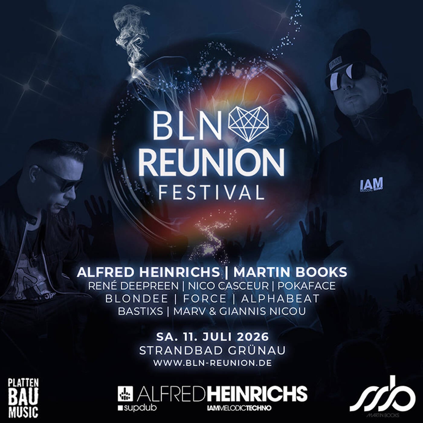 pokaface@BLN Reunion Festival — Techno Music  cover