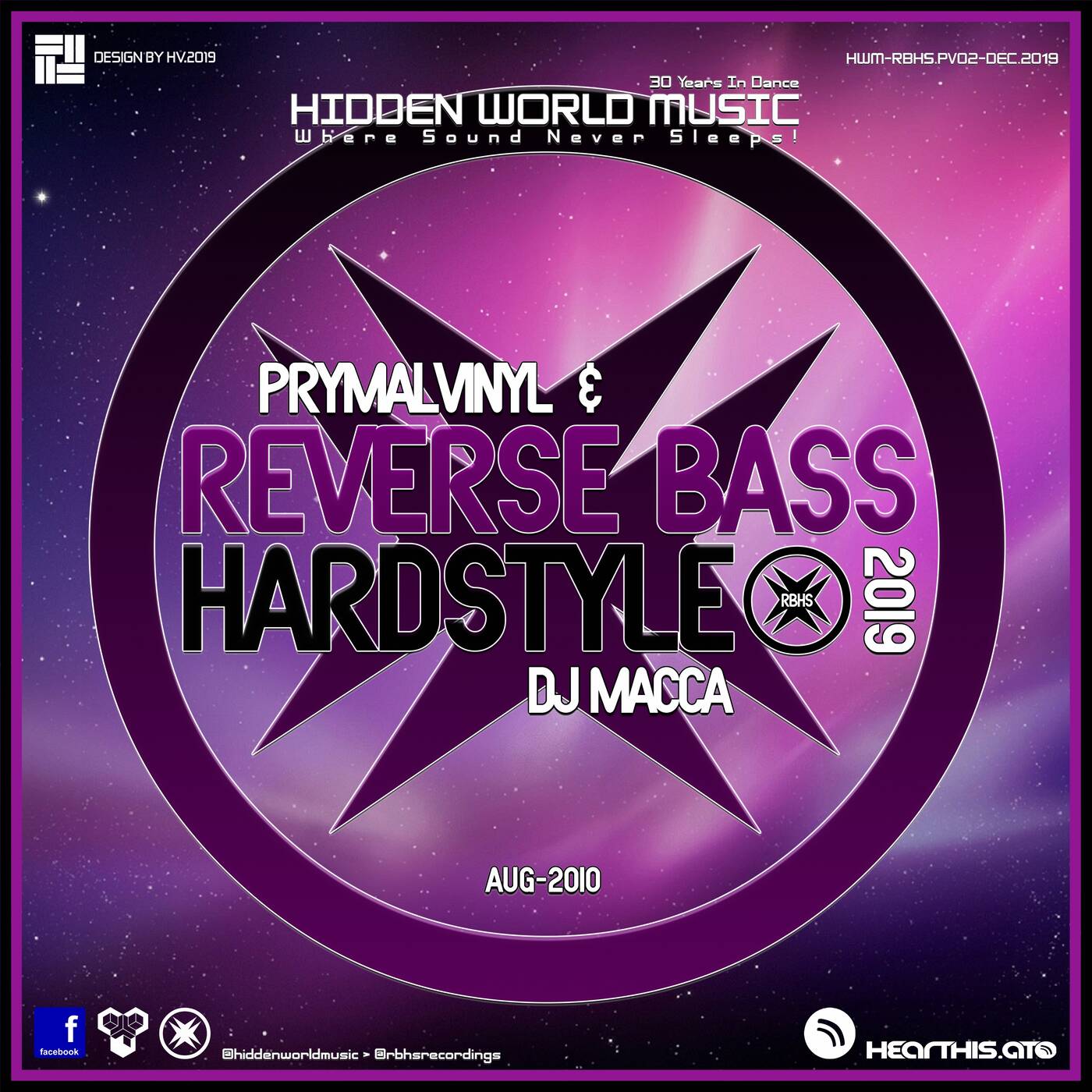 HWM Pres. REVERSE BASS HARDSTYLE &amp; PRYMALVINYL - DJ Macca (Aug 2010) episode artwork