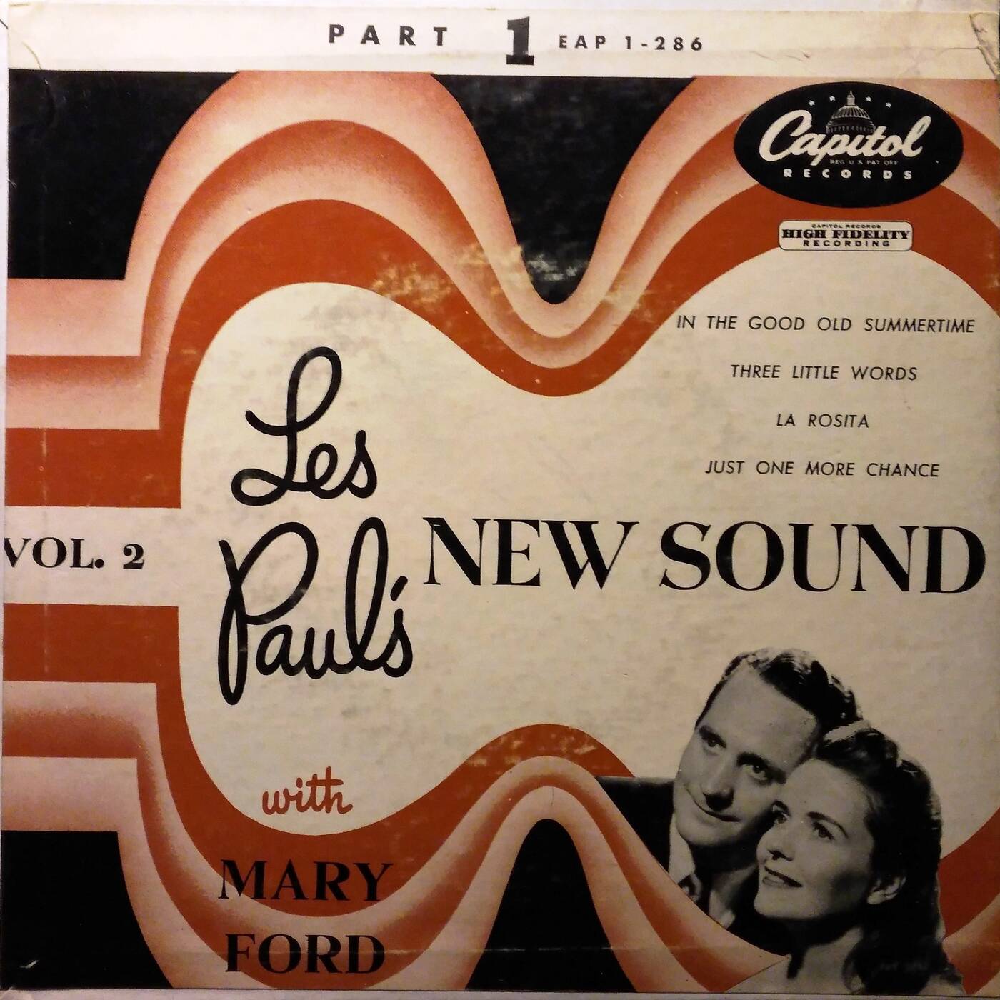 45 Master Les Paul - New Sound Volume 2 (4 tracks - 45 EAP 1-286 Clean Mono 1951) episode artwork