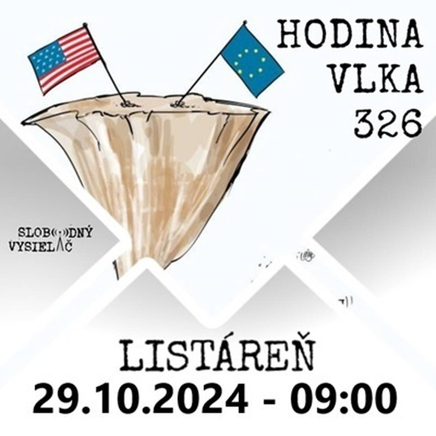 Hodina vlka 326 - 2024-10-29 listáreň episode artwork