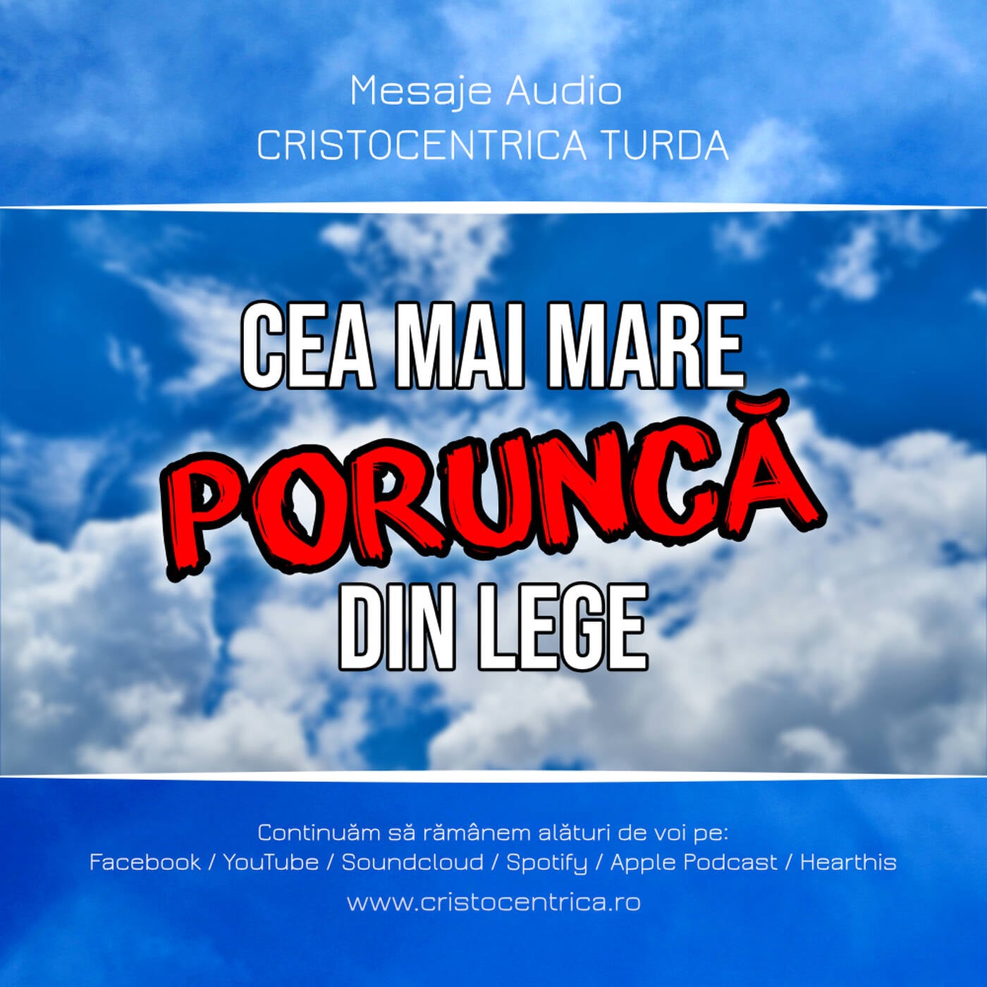 Cea mai mare poruncă episode artwork