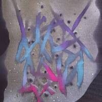  Frau Fenster beschreibt ihre Kunstwerke - Color on Canvas: HIDDEN by Fenster Talk