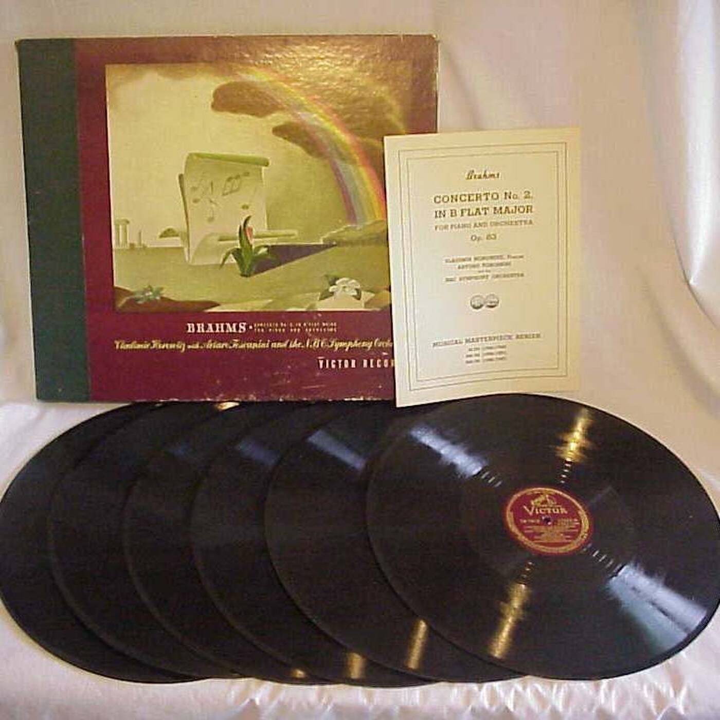 78 Brahms - Played By Vladimir Horowitz On The Piano With Arturo Toscanini (Victor Red Seal – AM 740 Sides 1-12) episode artwork