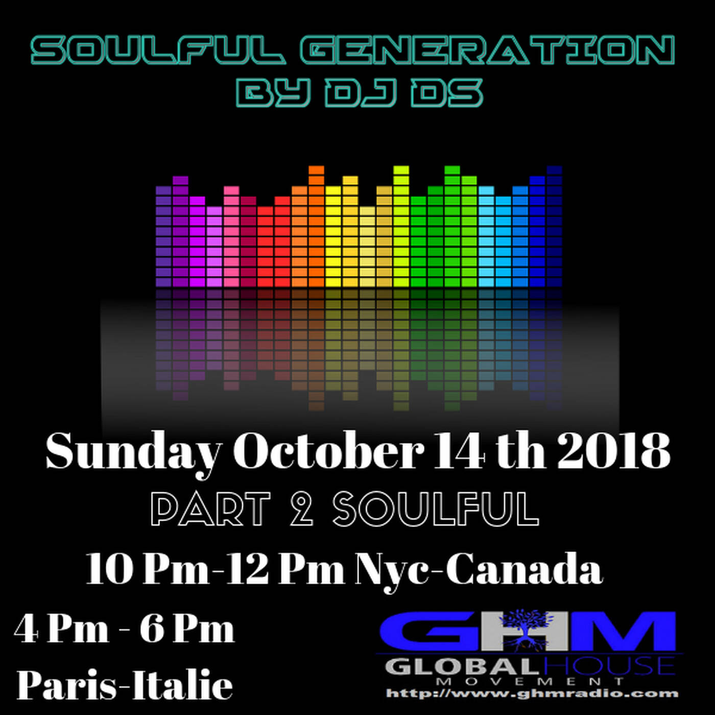 SOULFUL GENERATION BY DJ DS (FRANCE) OCTOBER 14TH 2018  SECOND PART SOULFUL SOUNDS episode artwork