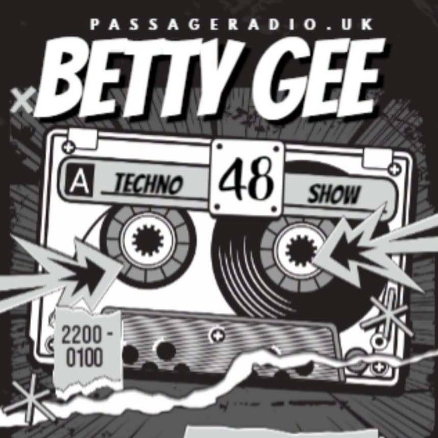 Kev Willis @ Betty Gee`s Techno Show on Passageradio.uk 7th August 2026 episode artwork