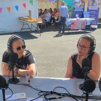 Louana et Eden - Eleves au lycée Orion - animations sur l'évènement by Frequence Sillé