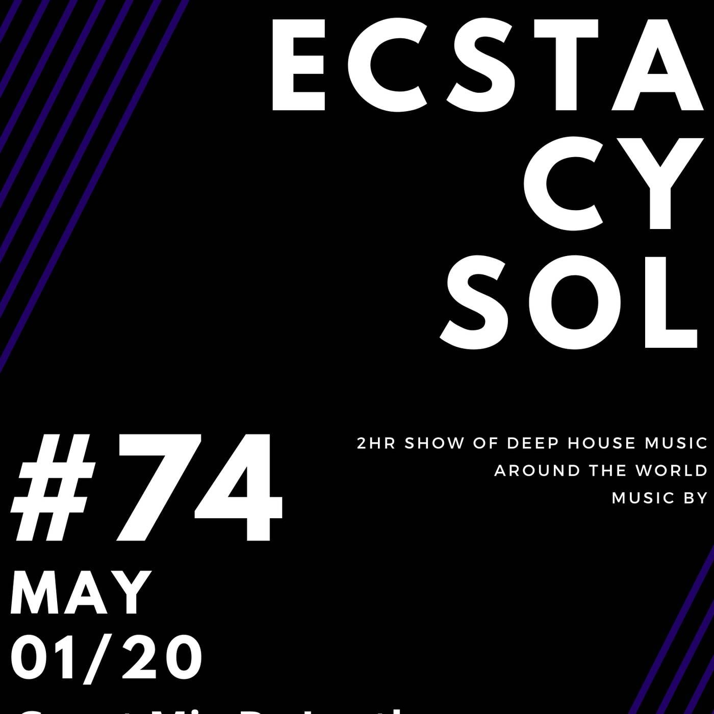 Bandros-Pure Ecstacy SOL'2 Hour Deep House Mix'#74 episode artwork